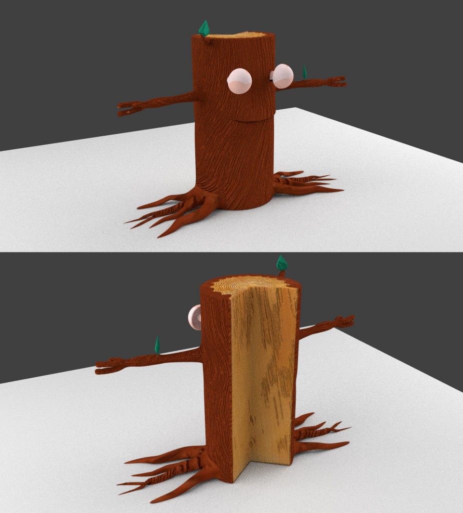 Log Creature with Chopped Back preview image 1